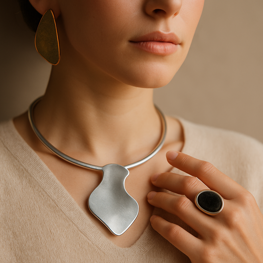 Skulpturale Silhouetten: Entwürfe von Schmuck-Dana