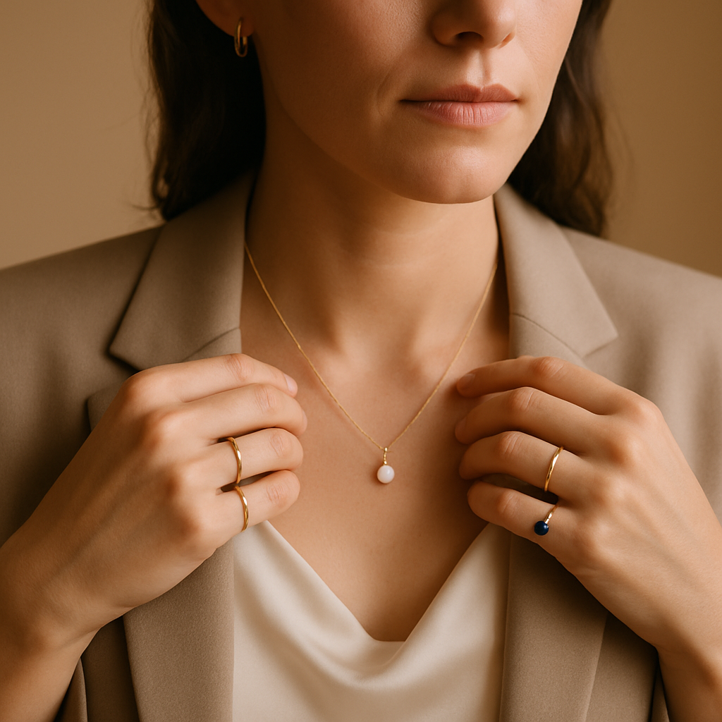 Schmuck-Dana: Outfit-Kompatibilität und Farbharmonie